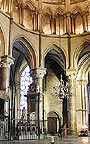 La chapelle de la Trinité au chevet de la cathédrale de Cantorbéry, consacrée à Saint Thomas Becket.